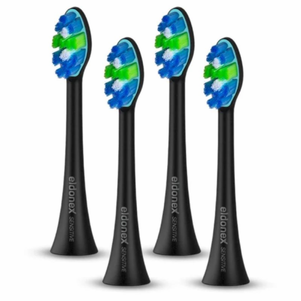 ELDONEX SonicPro SENSITIV, Náhradné hlavice, 4ks č