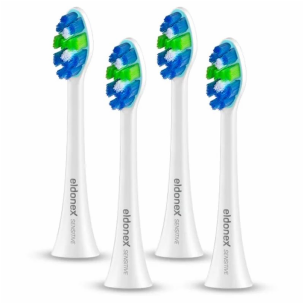 ELDONEX SonicPro SENSITIV, Náhradné hlavice, 4ks b