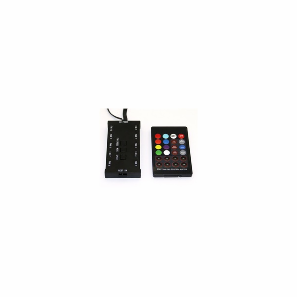 EUROCASE controller + dálkový ovladač pro RGB ventilátor ...