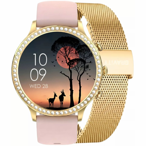 Gravity Chytré hodinky Gold Strap and Bracelet GT5-3