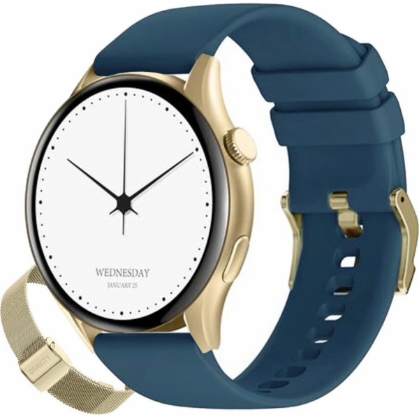Gravity Dámské hodinky SMARTWATCH GT11-4 LGD/LGD/BU
