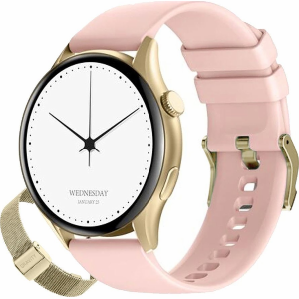 Gravity Dámské hodinky SMARTWATCH GT11-3 LGD/LGD/PK
