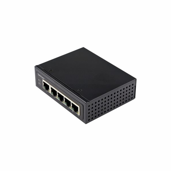 Startech Industrial 5 Port Gigabit PoE Switch, 30W, Power...