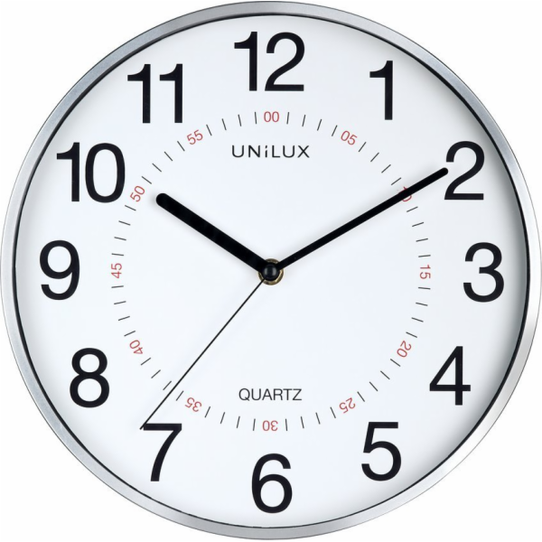 Unilux Hodiny Unilux Aria 28,5 cm šedé -