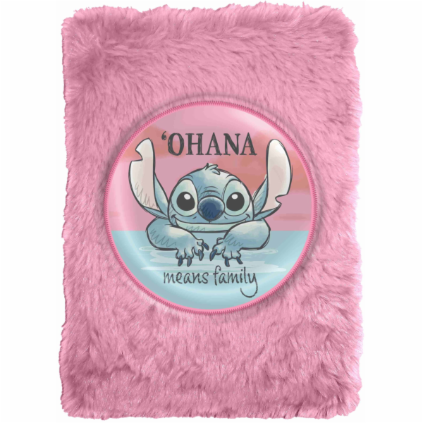 Kids Euroswan Plyšový zápisník Stitch
