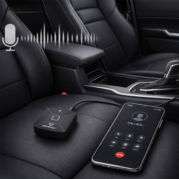 Qoltec Bezdrátový audio HiFi vysílač/přijímač pro domácno...