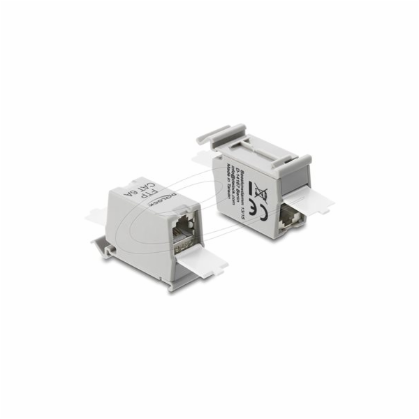Delock - Sítový propojovací kabel - RJ-45 (F) do RJ-45 (F...
