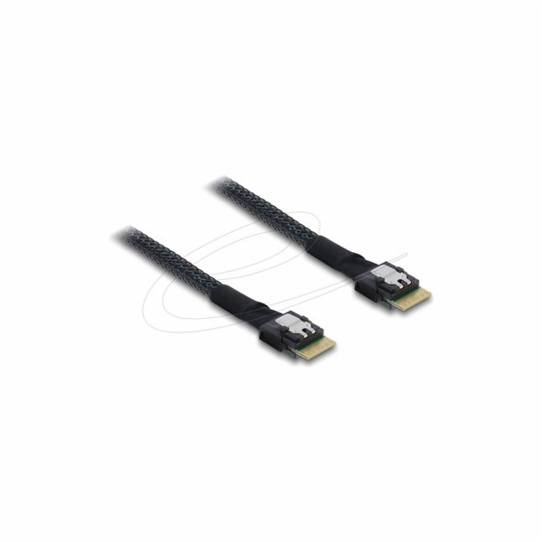 Delock - Interní kabel SAS - 4i Slim SAS (M) do 4i Slim S...