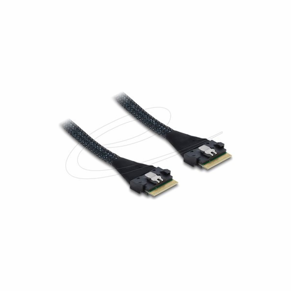 Delock - Interní kabel SAS - 8i Slim SAS (SFF-8654) (M) d...