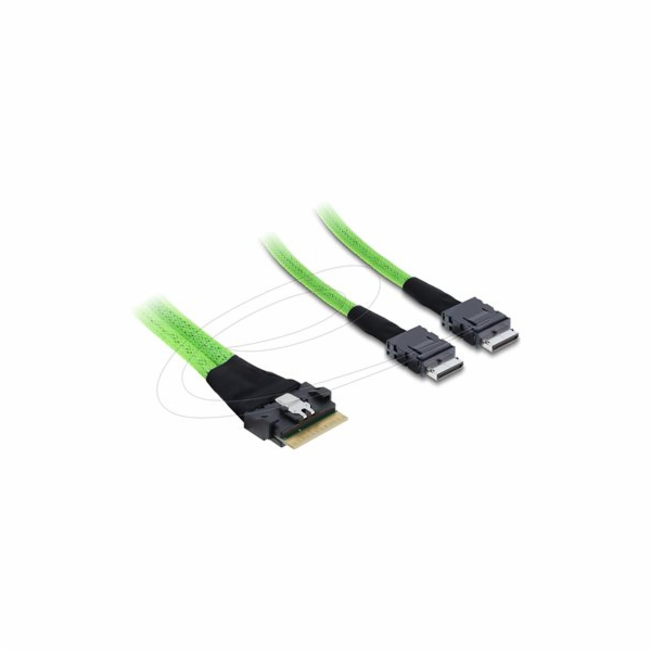 Delock - Interní kabel SAS - 8i Slim SAS (SFF-8654) (M) d...