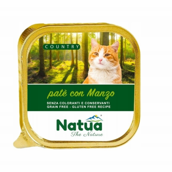 NATUA Country Beef - mokré krmivo pro kočky - 100g