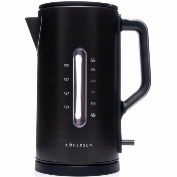 Rychlovarná konvice Kohersen Modern Matt A451 černý