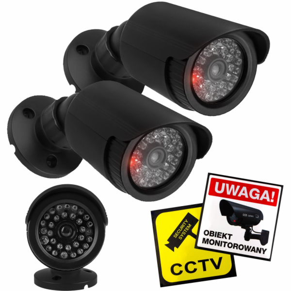CEE Sada dvou atrapných bullet kamer IR1800 BT, IR LED di...