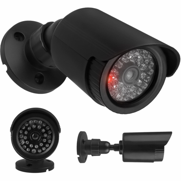 CEE Atrapa IR LED bullet kamery, IR1800 B černá, 2xAA bat...