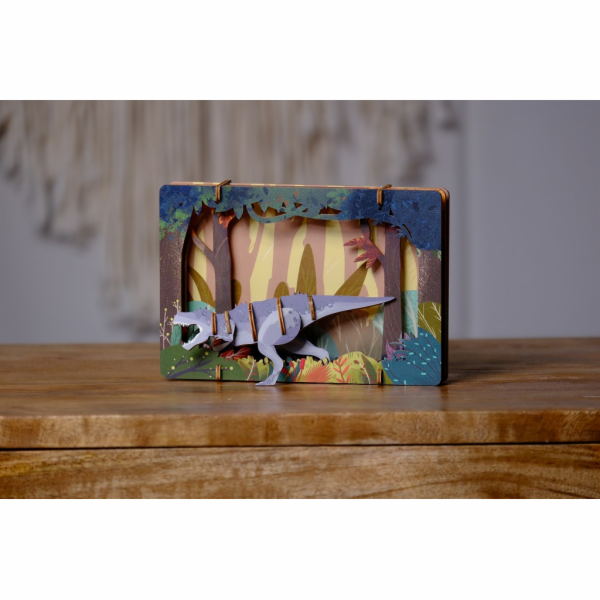 EscapeWelt 3D dřevěné puzzle Tyrannosaurus