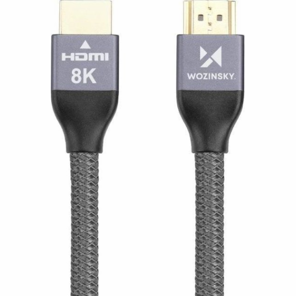Wozinsky HDMI - HDMI kabel 3m stříbrný (WHDMI-30)