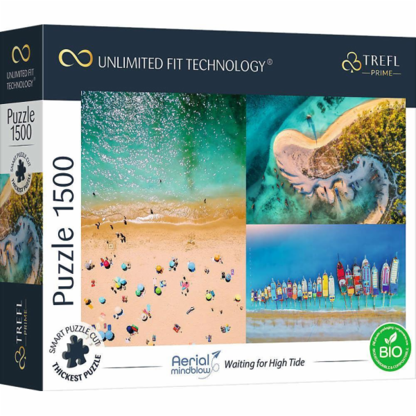 Trefl Puzzle 1500 Čekání na příliv Unlimited Fit Technology