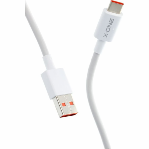 X-One Kabel USB-A - USB-C bílý (5903396159381)