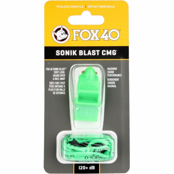 Fox40 Píšťalka CMG Sonik Blast zelená