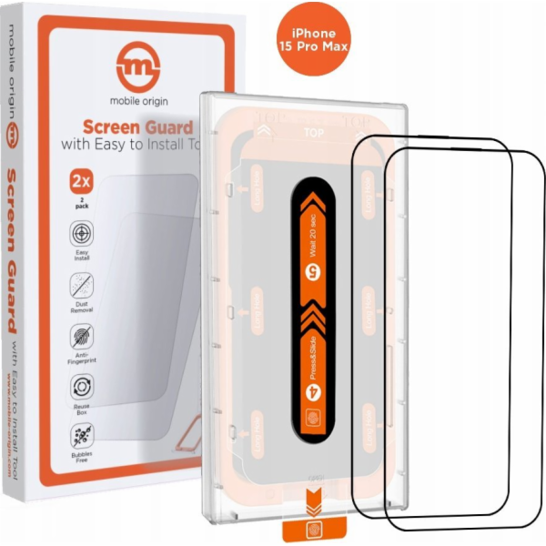 MOBILE ORIGIN Ochranný kryt na displej Orange pro iPhone ...