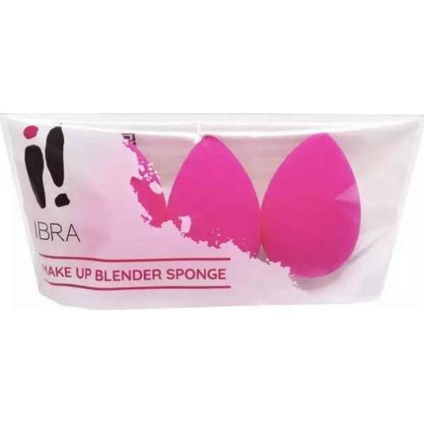Ibra IBRA Blender Sponge sada růžových houbiček 3 ks.