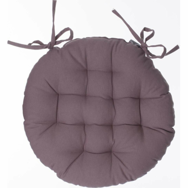 ATMOSPHERA Polštář na židli 38 cm kulatý, taupe
