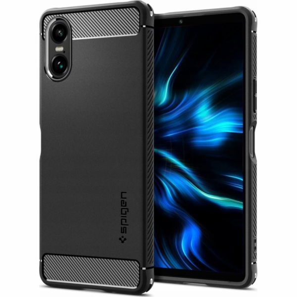 Spigen Rugged Armor, matně černý - kryt pro Sony Xperia 1...