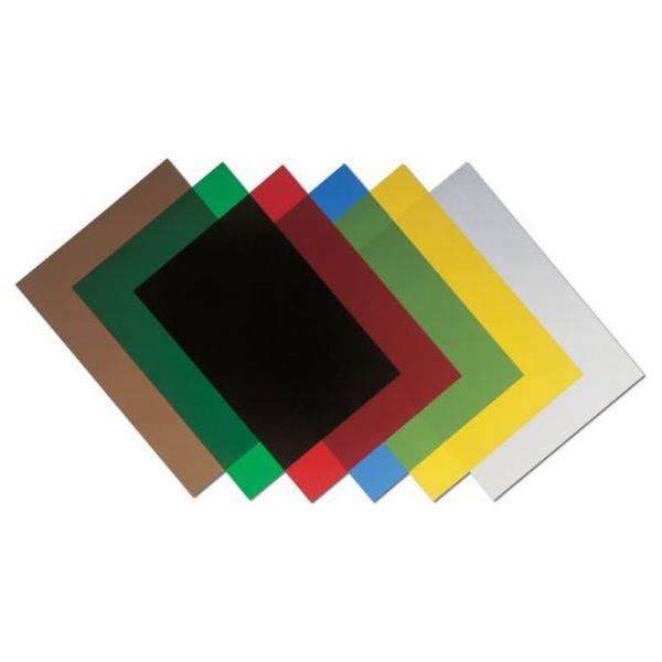 Fellowes Koženkové obaly DELTA A4, tmavě modré, FSC, 100 ...