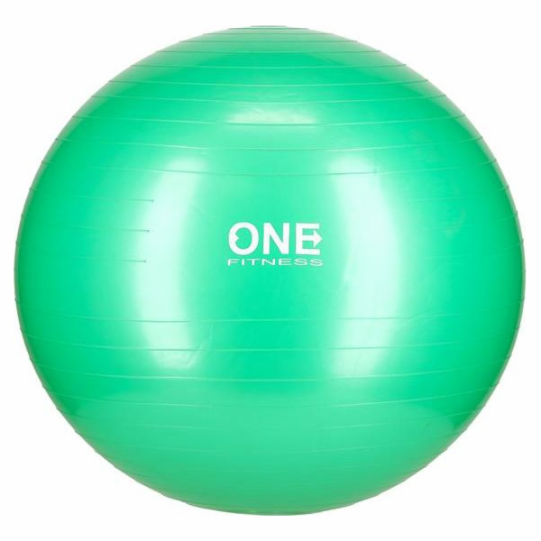 One Fitness Jeden fitness míč na gymnastiku 10 65 cm zelený