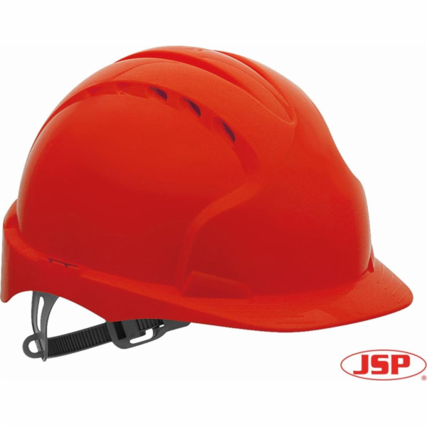 JSP KAS-EVO2 - ventilovaná helma - červená.