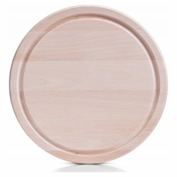 Zeller Krájecí prkénko Kulaté bukové prkénko, O 25 cm
