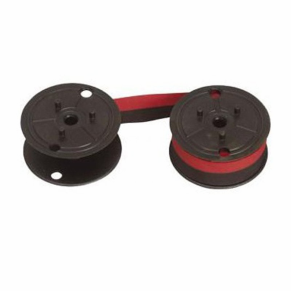 Lambda Páska do psacího stroje | 13 mm x 6 m | Červeno-če...