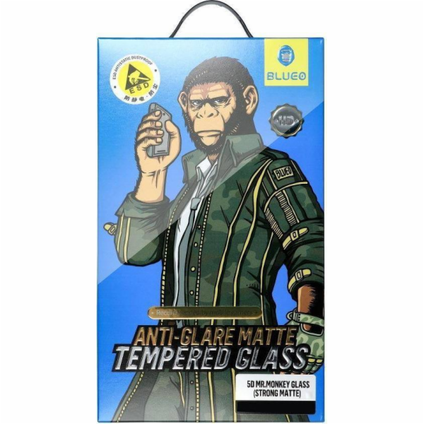 Strong Tvrzené sklo 5D Mr. Monkey Glass pro Apple iPhone ...