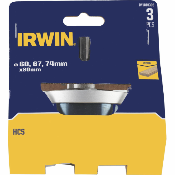 Irwin IRWIN HCS DĚROVÉ PILY NA DŘEVO 60, 67 a 74 mm x 30 ...