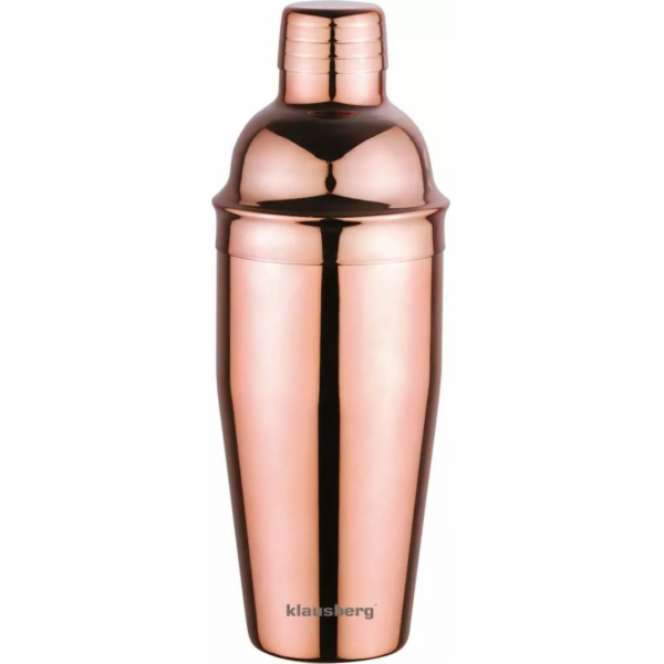Klausberg barmanský šejkr na nápoje a koktejly 750ml růžo...