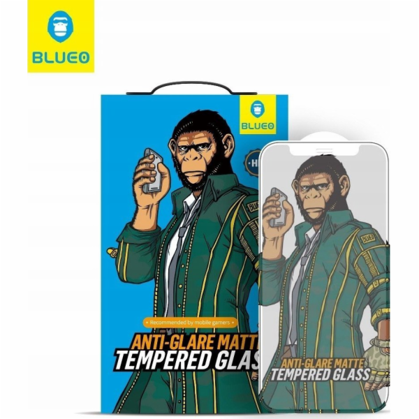 Blueo Tvrzené sklo 5D Mr. Monkey pro Apple iPhone 13 Pro ...