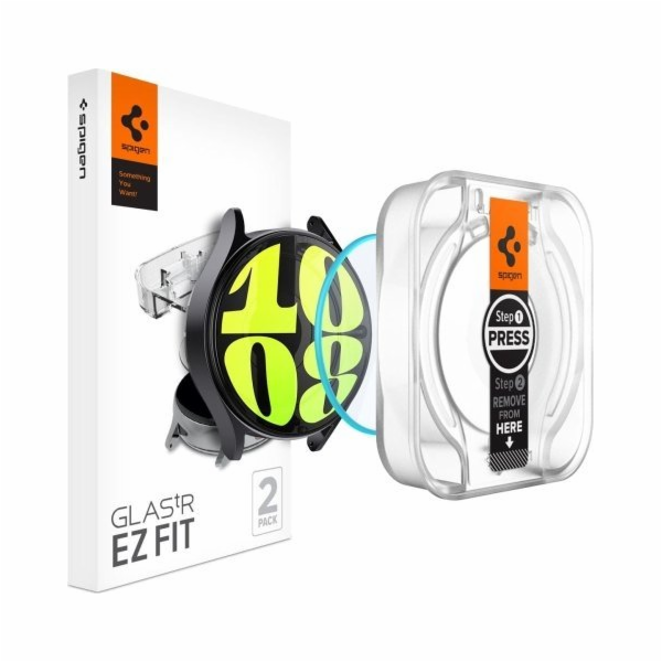 Spigen TVRZENÉ SKLO SPIGEN GLAS.TR „EZ-FIT“ 2x pouzdro pr...