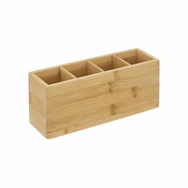 5five Bambusový organizér, 4 přihrádky
