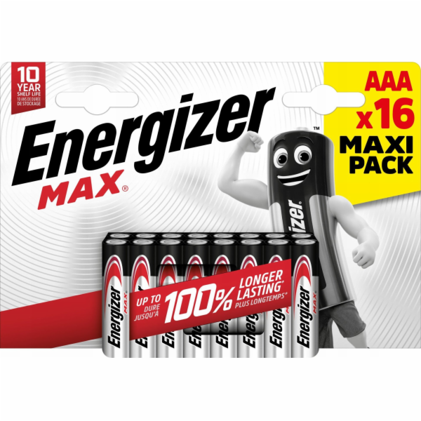 Energizer Baterie Max AAA / R03 16 ks.