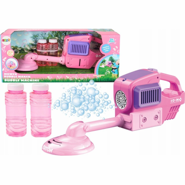 LeanToys Sekačka na trávu Bubble Machine, vyžínač, dvě ka...