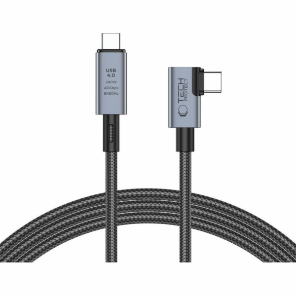 Tech-Protect Kabel USB-C - USB-C 1,5 m černý (5906302309252)