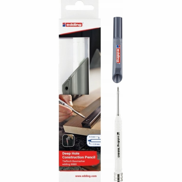Edding E-8880 Stavební tužka EDDING, pro hluboké otvory, ...