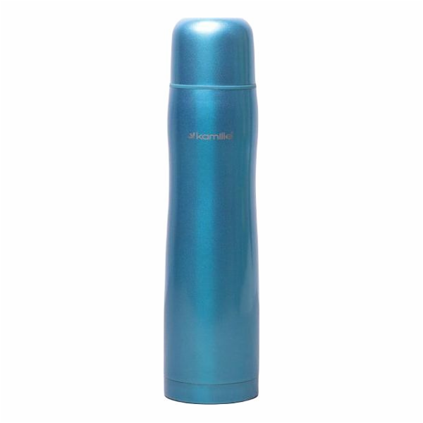 Kamille KM-2000A Turistická termoska 1 l Modrá