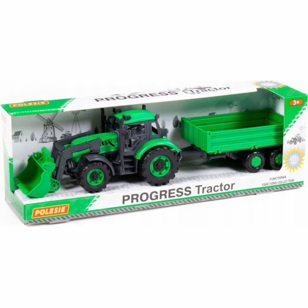 Polesie TRACTOR LADOWAR AKC 45x12x15 PROGRESS ZIE WADER8