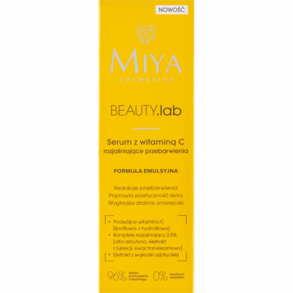 NoName MIYA_BEAUTY.lab Sérum s vitamínem C pro rozjasnění...
