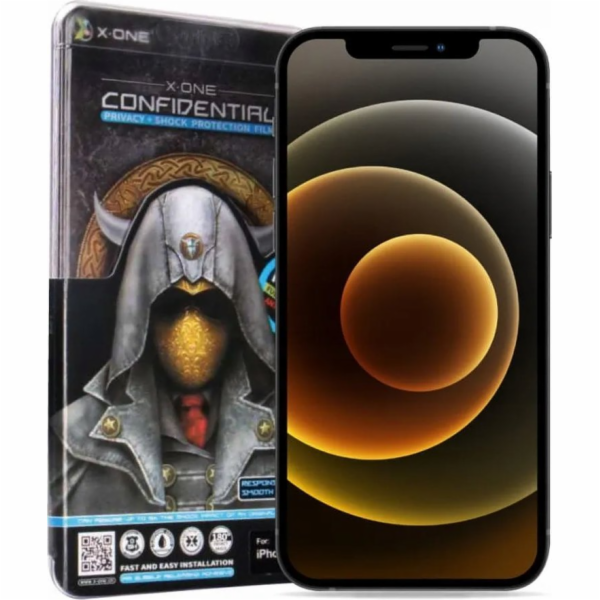 X-One XONE Full Cover Extra Strong Privacy Tempered Glass...