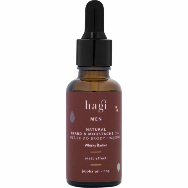 Hagi Whisky Barber olej na vousy a knír 30ml