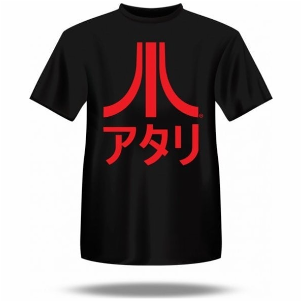 Puma Pánské tričko s japonským logem ATARI / Černé /XL