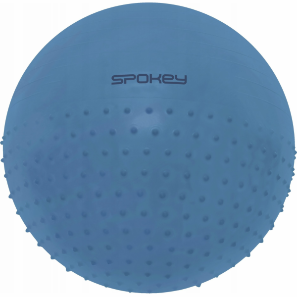 Spokey Gimnastikos kamuolys Spokey Half Fit, 55cm, melynas