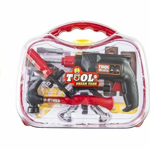 LeanToys Sada nářadí pro kutily v pouzdře 22 EL LEAN Toys